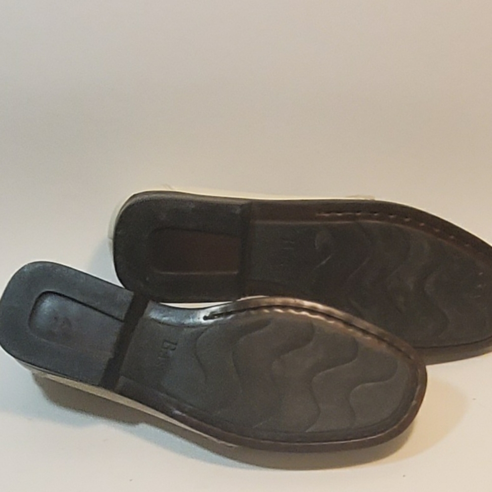 👠Cream Leather Bass Woodberry Loafers - Picture 5 of 7